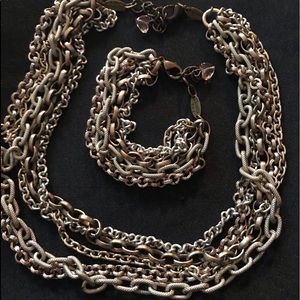 SABIKA retired classic necklace and bracelet set